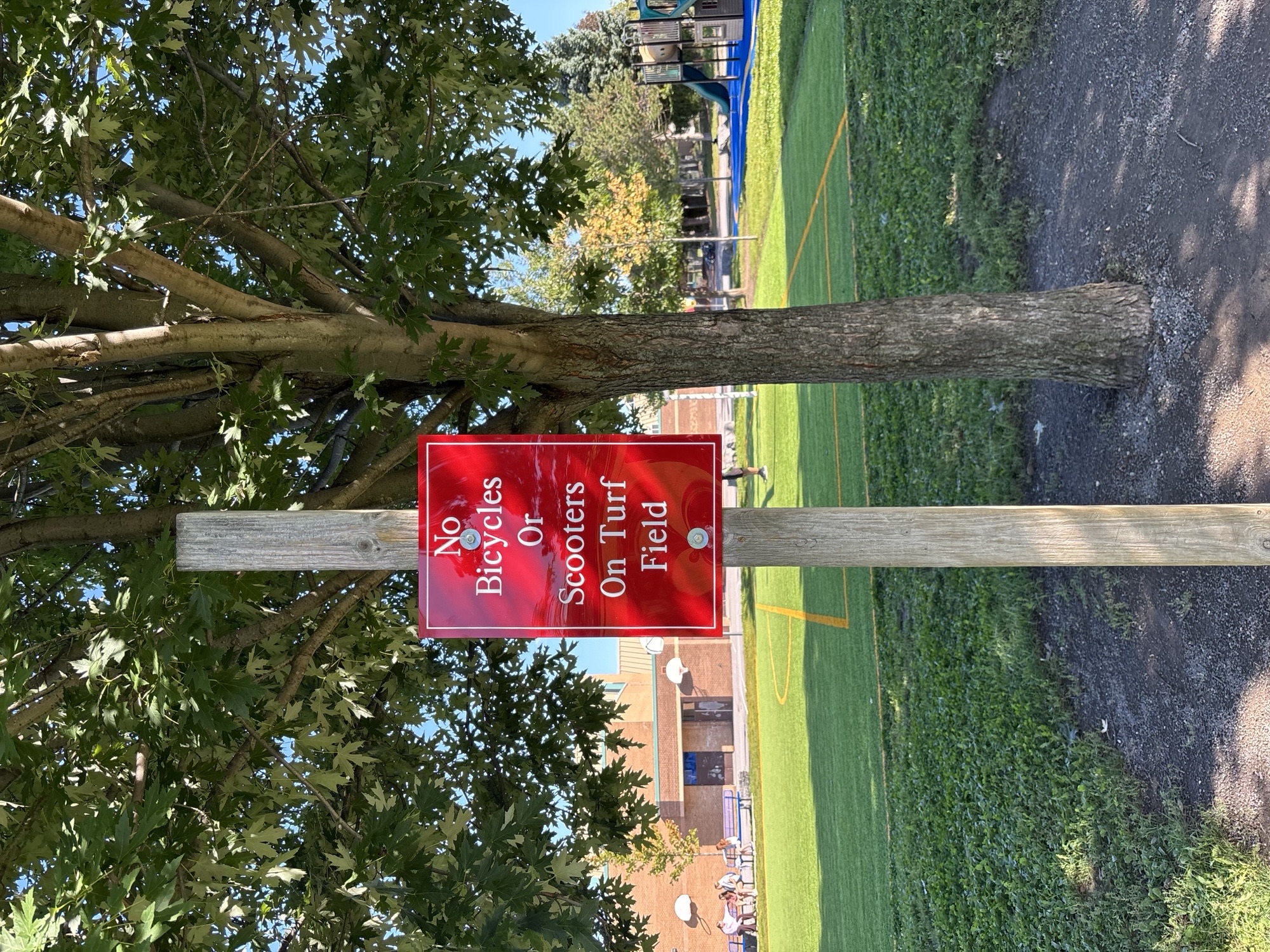 Lancaster Turf Sign