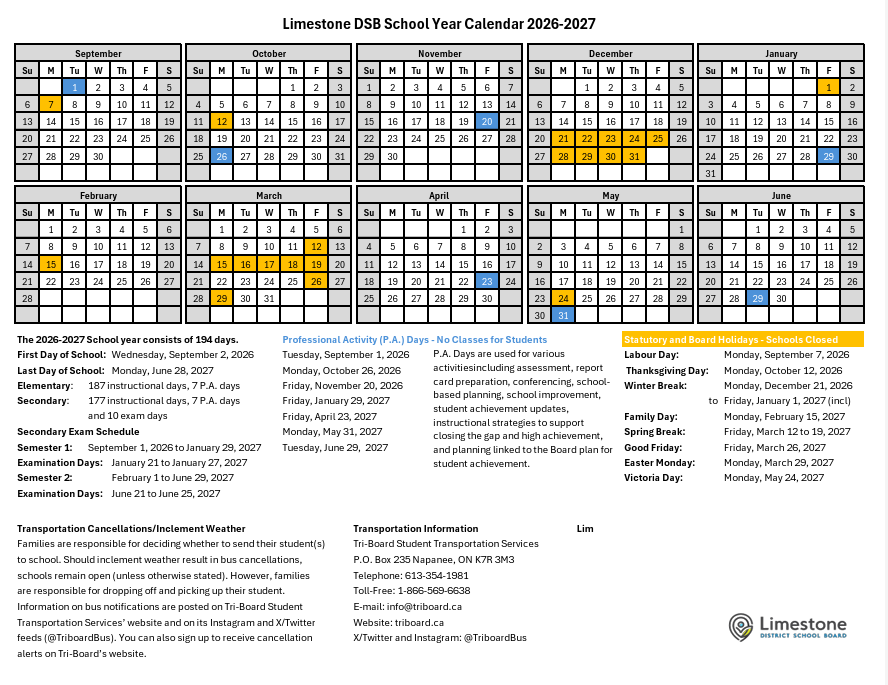 2026 2027 Calendar